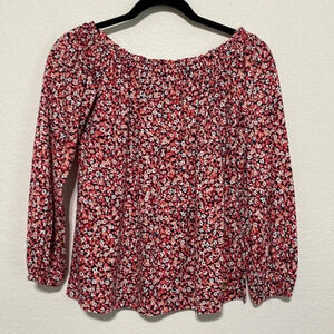 Michael Kors Liberty Floral Blouse Size S